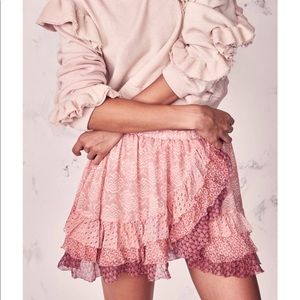 LoveShackFancy Cha Cha Skirt